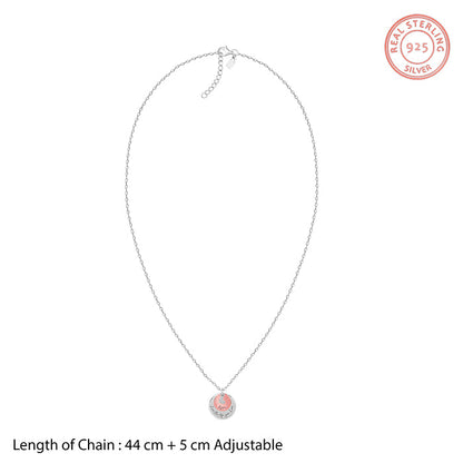 Dual Tone Rose Gold Personalised Layered Coins Name Necklace