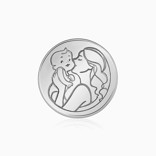 Silver Personalised Mother's Love Coin
