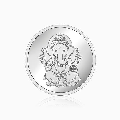 Silver Personalised Ganesha Coin- 50g
