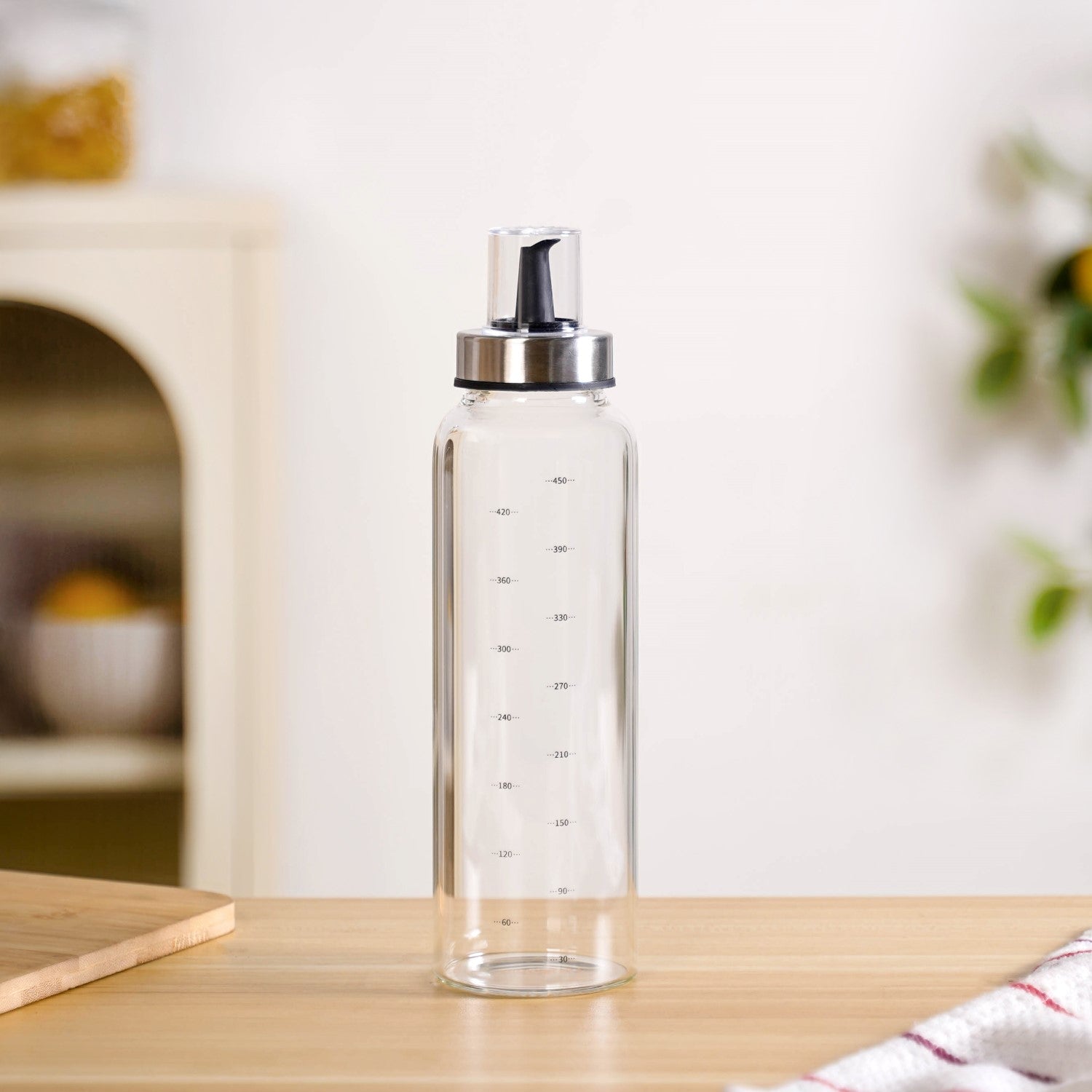 Pair Of Olive Oil And Vinegar Glass Bottle 500ml