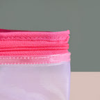 Pair Of Wardrobe Organisers With Zipper In Pink