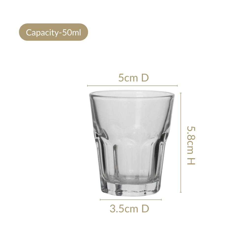 Party Shot Glass Set Of 12 50ml