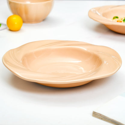 Set Of 2 Ceramic Pasta Plate 8 Inch
