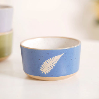 Monsoon Leaf Snack Bowl Set Of 4 180ml