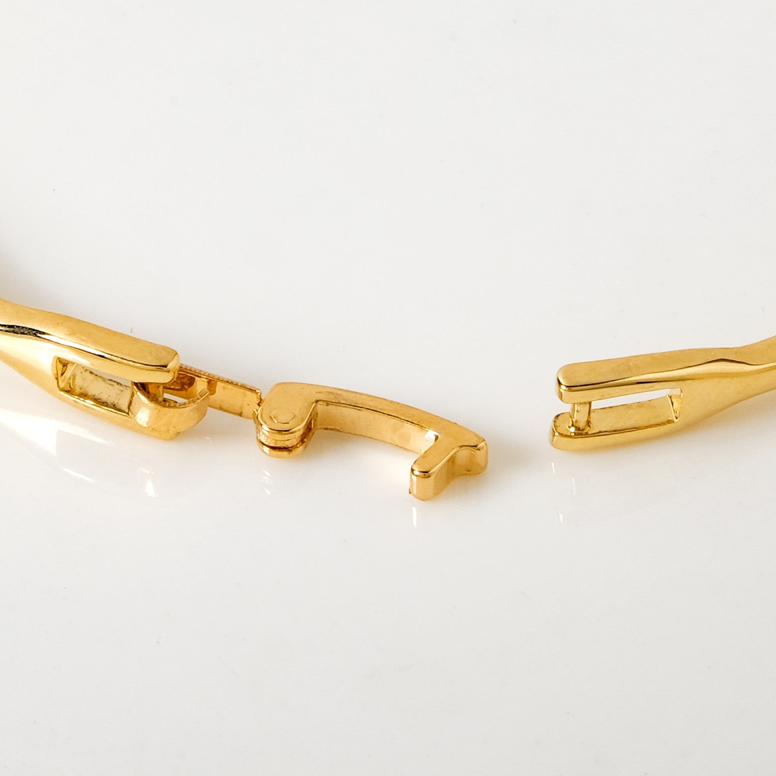 Patterned Diamond Gold Statement Bracelet