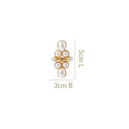 Pearl Cascade Dangle Earrings