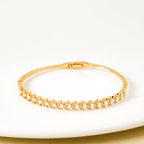 Pearl Ivy Gold Bracelet