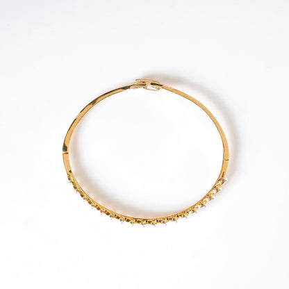 Pearl Ivy Gold Bracelet