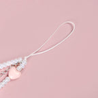 Pearl Stars And Hearts Phone Charm