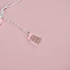 Pearl Stars And Hearts Phone Charm