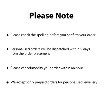 Golden Personalised Infinity Love Mangalsutra Bracelet