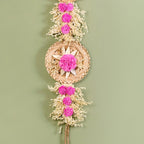 Eco Friendly Sola Flowers Wall Hanging Pink Set Of 2