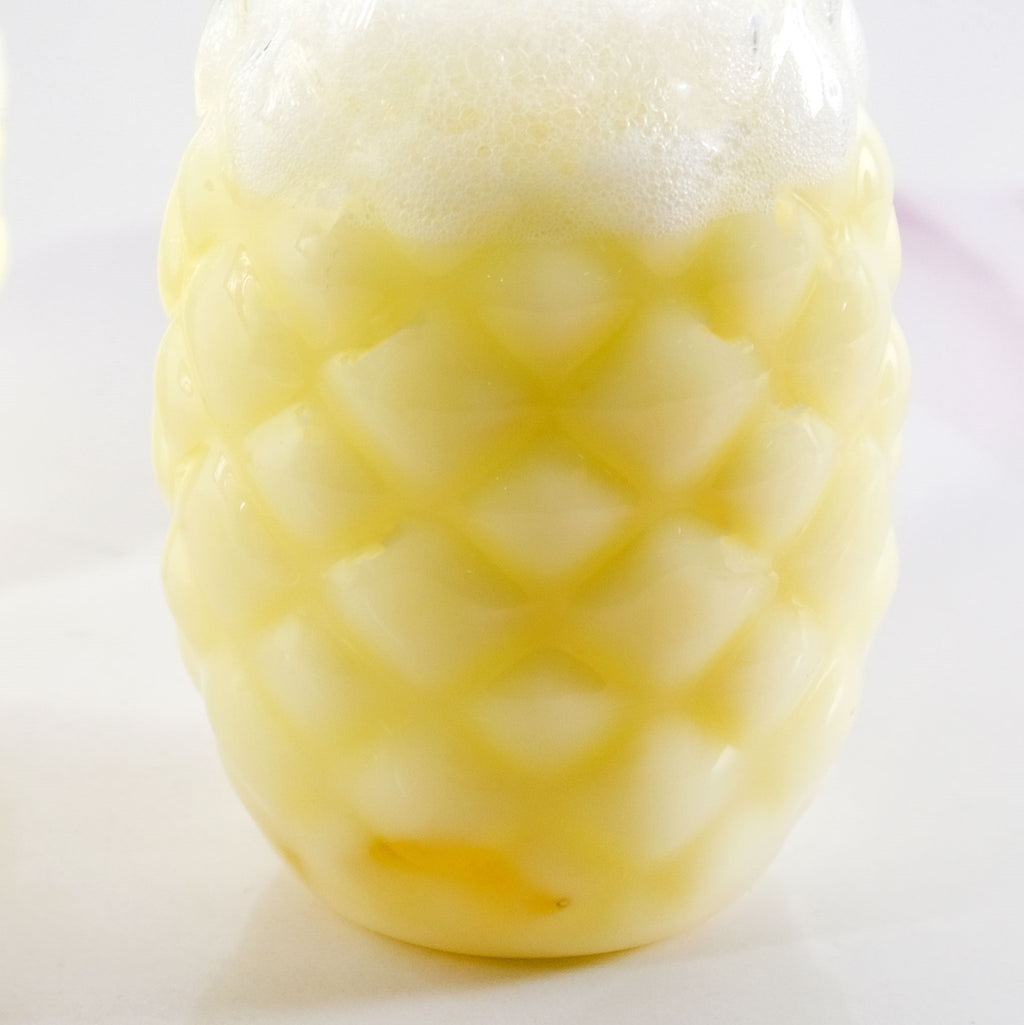 Pineapple Drinking Glass Set Of 2 500ml