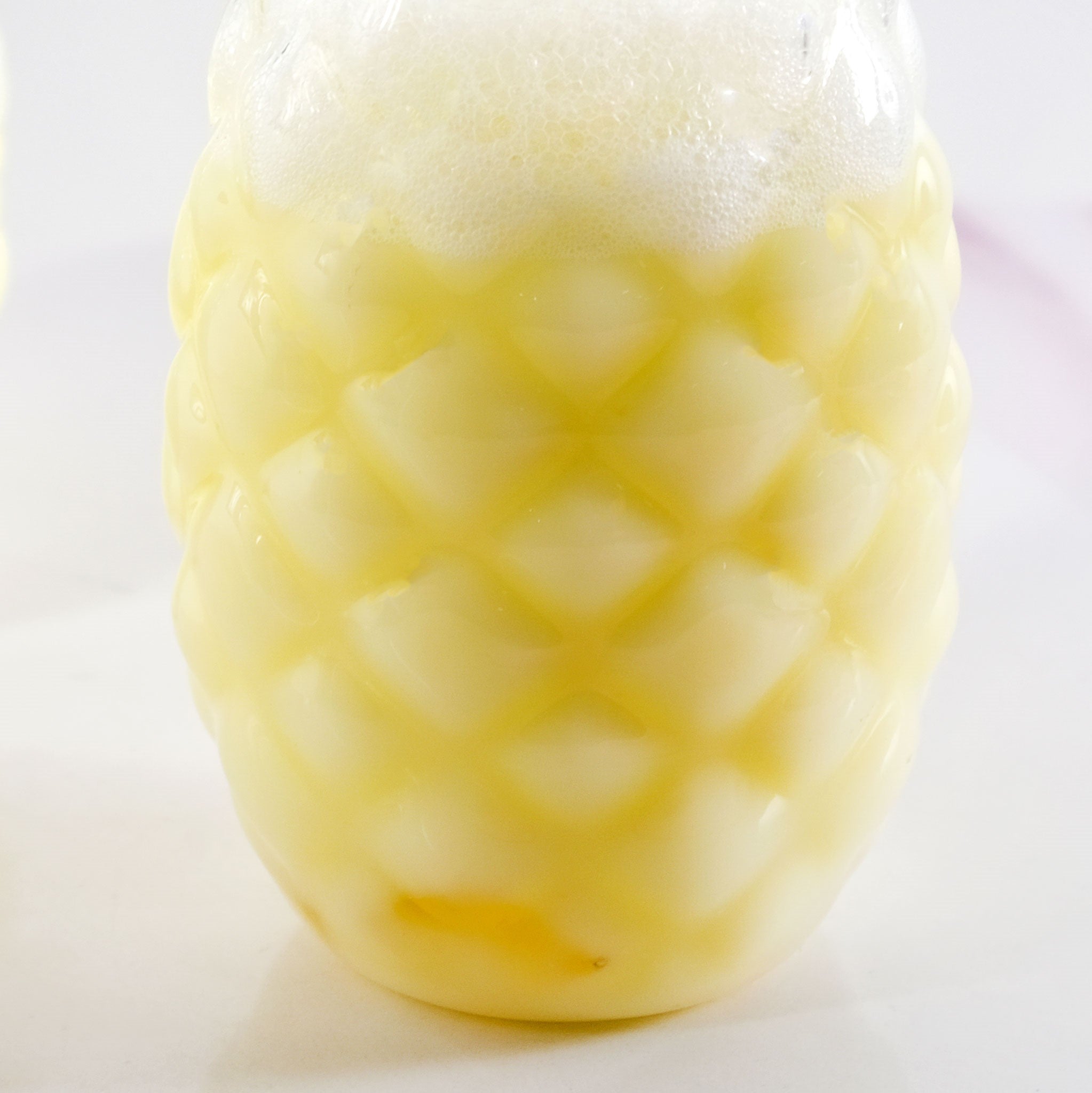 Pineapple Drinking Glass Set Of 2 500ml