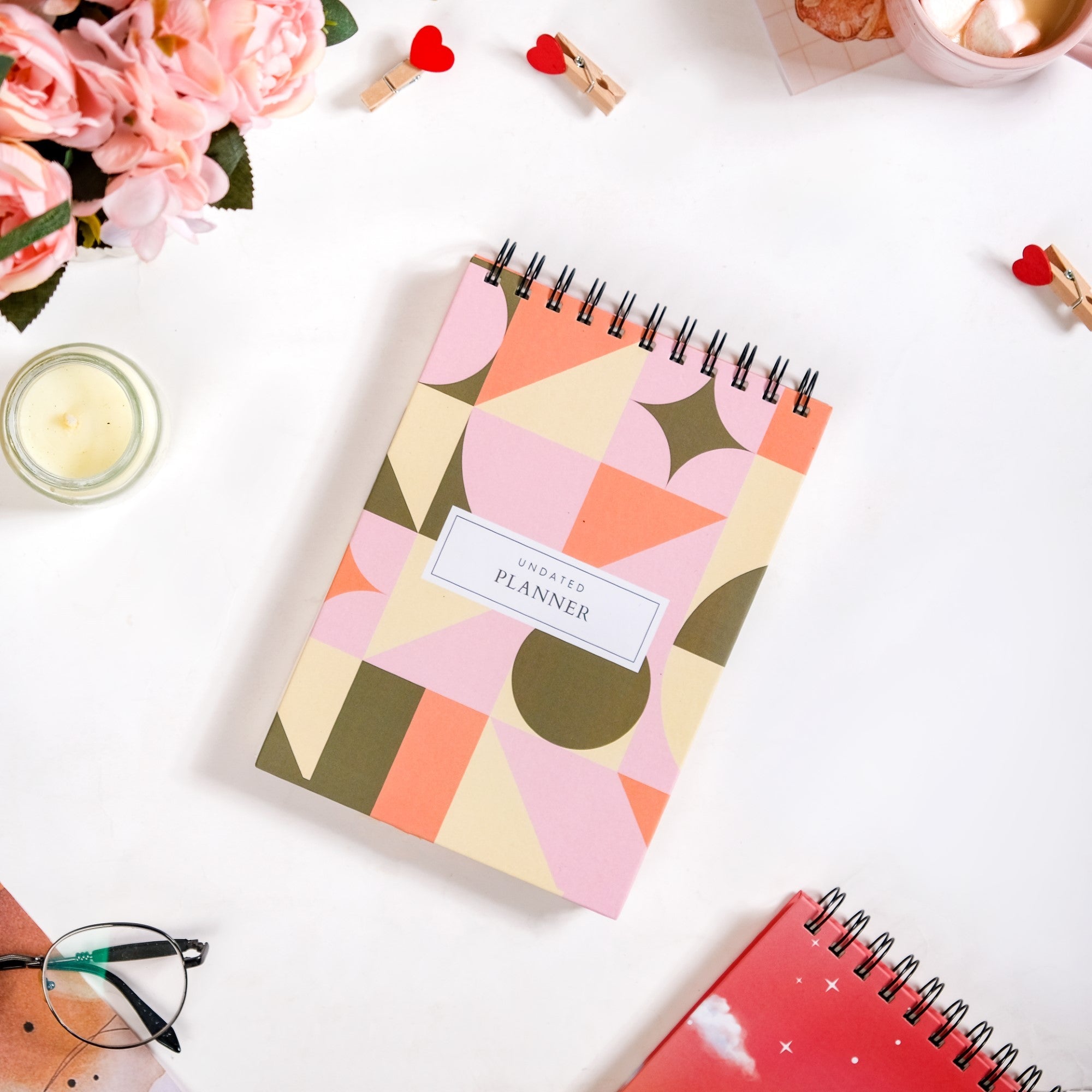 Chasing Dreams Undated Planner Set Of 2