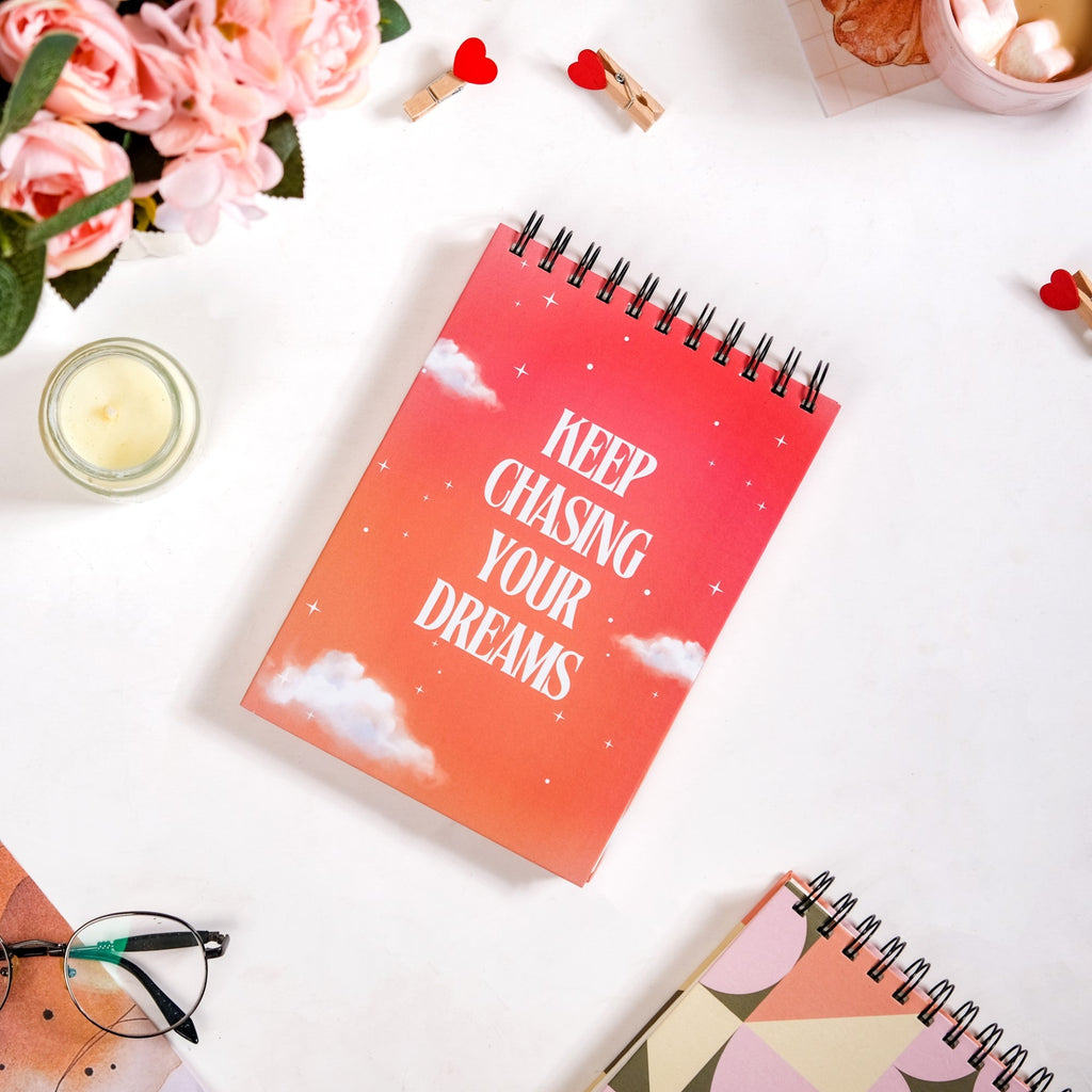 Chasing Dreams Undated Planner Set Of 2