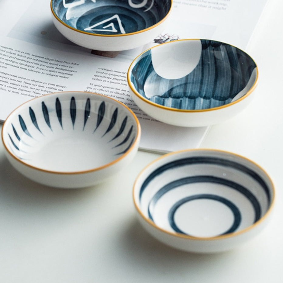 Nitori Ceramic Deep Plate Small 4inch