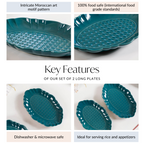 Luxe Moroccan Long Platter Set Of 2 12 Inch