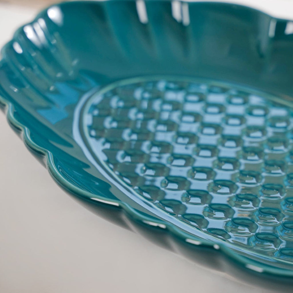 Luxe Moroccan Long Platter Set Of 2 12 Inch