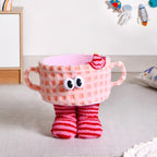 Playful Plush Storage Basket