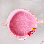 Playful Plush Storage Basket