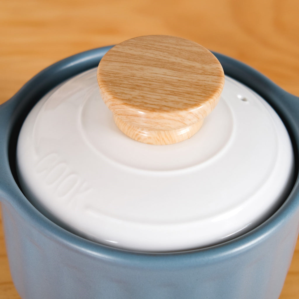 Homebrew Cooking Pot Ceramic Blue 1500ml