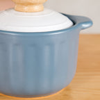 Homebrew Cooking Pot Ceramic Blue 1500ml