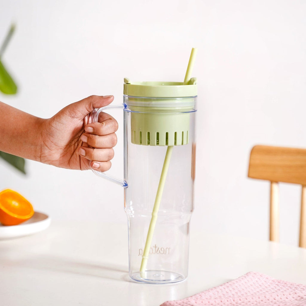 Citrify Travel Sipper Bottle With Infuser Forest Mint 1210ml