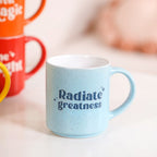 Positive Affirmation Stackable Mugs Set Of 4 280ml