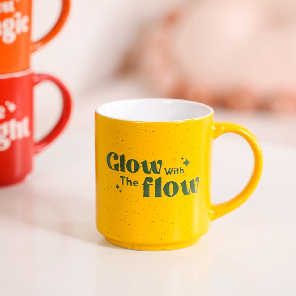 Positive Affirmation Stackable Mugs Set Of 4 280ml