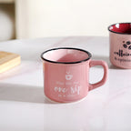 PourFect Mugs Set Of 4 Pink 170ml