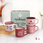 PourFect Mugs Set Of 4 Pink 170ml