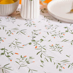 Premium Cotton Floral Table Cover For 6 Seater 154 x 208cm