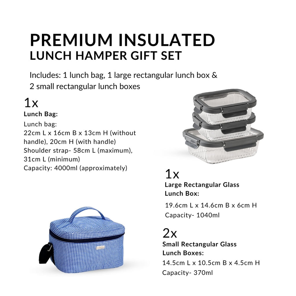 Premium Insulated Lunch Hamper Gift Set