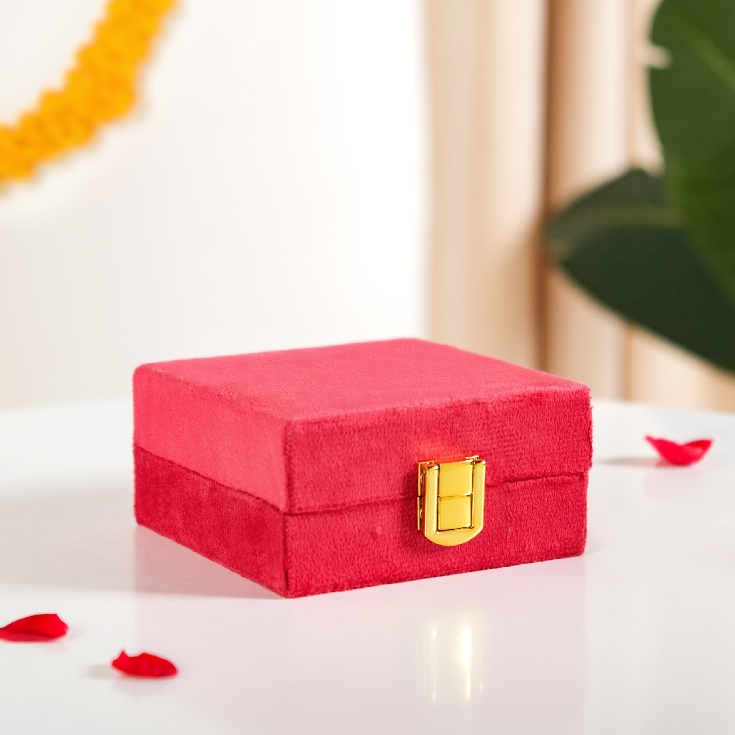 Pure Brass Ganesh Idol 8cm