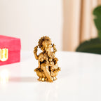 Pure Brass Ganesh Idol 8cm