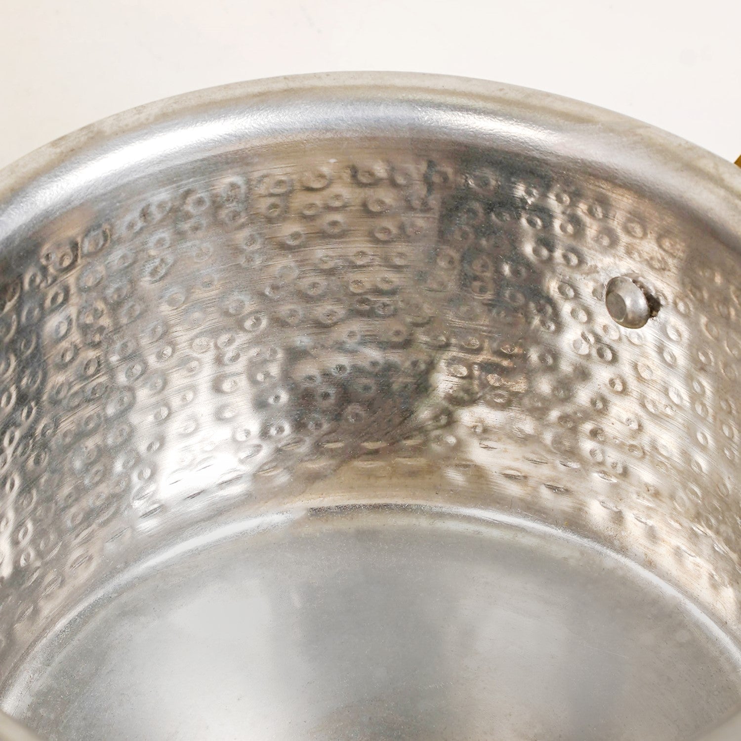 Pure Brass Hammered Saucepan 1200ml