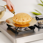 Pure Brass Tawa With Wooden Handle