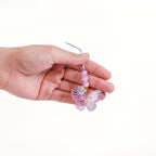 Purple Fairy Dust Butterfly Phone Charm