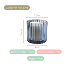 Gradient Sky Scented Candle Set Of 4