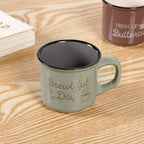 Quirky Quotes Coffee Mugs Set Of 4 170ml