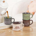 Quirky Quotes Coffee Mugs Set Of 4 170ml