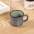 Quirky Quotes Coffee Mugs Set Of 4 170ml