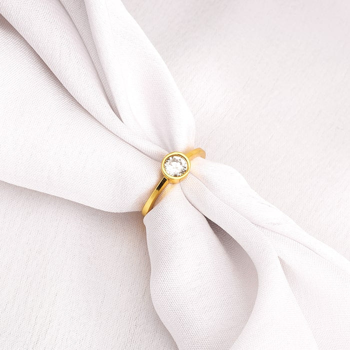 Golden Sparkle Ring