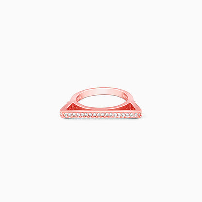 Rose Gold Tangent Ring