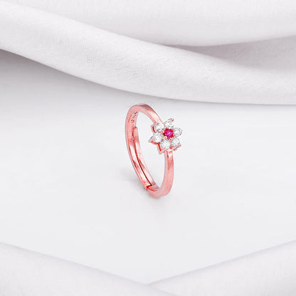 Rose Gold Flower Power Ring