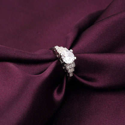 Silver Evening Glamour Ring