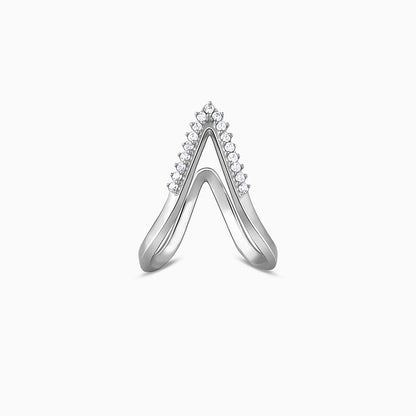 Silver Star-Studded Vanki Ring