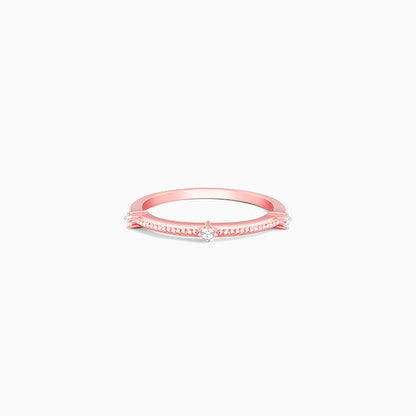 Rose Gold Glamourous Aura Ring