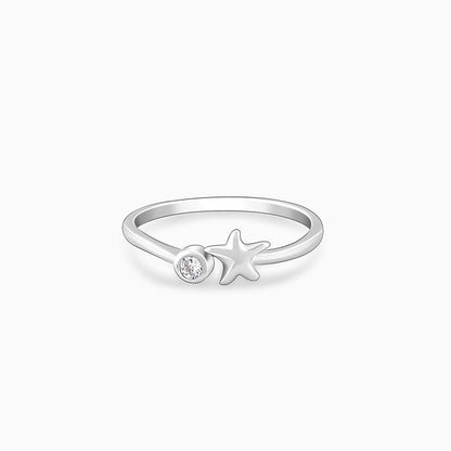 Silver Starry Dusk Ring